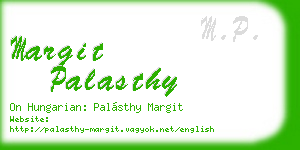 margit palasthy business card